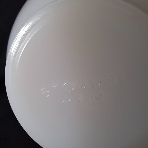 Vintage 60s Collectible Arcopal Rose de France Milk Glass Tea Cup D 4.25xH 2.5in - Picture 10 of 14